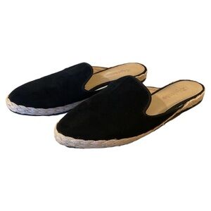 Zigi Soho Kailee Black Faux Suede Slides- size 7.5